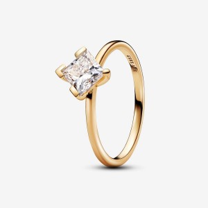 14k Gold Pandora Nova Lab-grown Diamond Ring | 1.00 Carat Total Weight / 14k Gold Lab Grown Diamond Rings | 987-NZGIAS