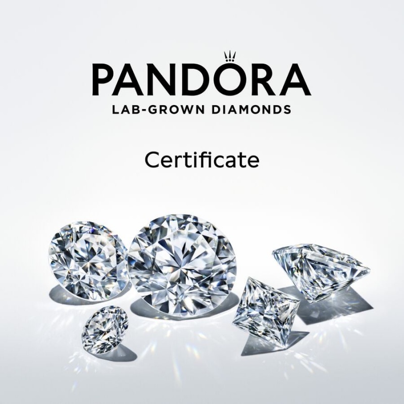 14k White Gold Pandora Infinite Lab-grown Diamond Ring | 0.75 Carat Total Weight / 14k White Gold Lab Grown Diamond Rings | 350-JNTHFU