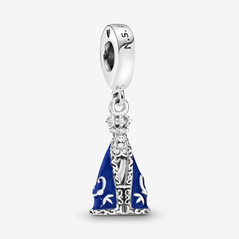 Sterling Silver Pandora Nossa Senhora Aparecida Dangle Charm Dangle Charms | 150-VSNBOT