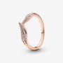 14k Rose gold-plated unique metal blend