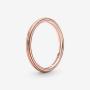 14k Rose gold-plated unique metal blend